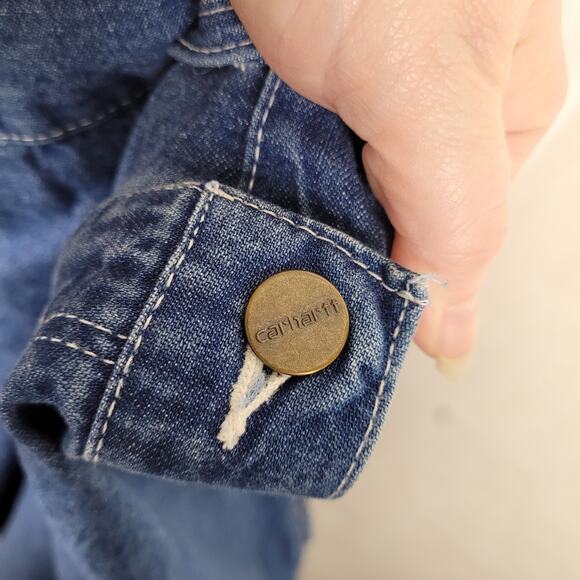 Carhartt carpenter blue baggy jeans size 46/30 Streetwear Workwear Heritage - Picture 7 of 9